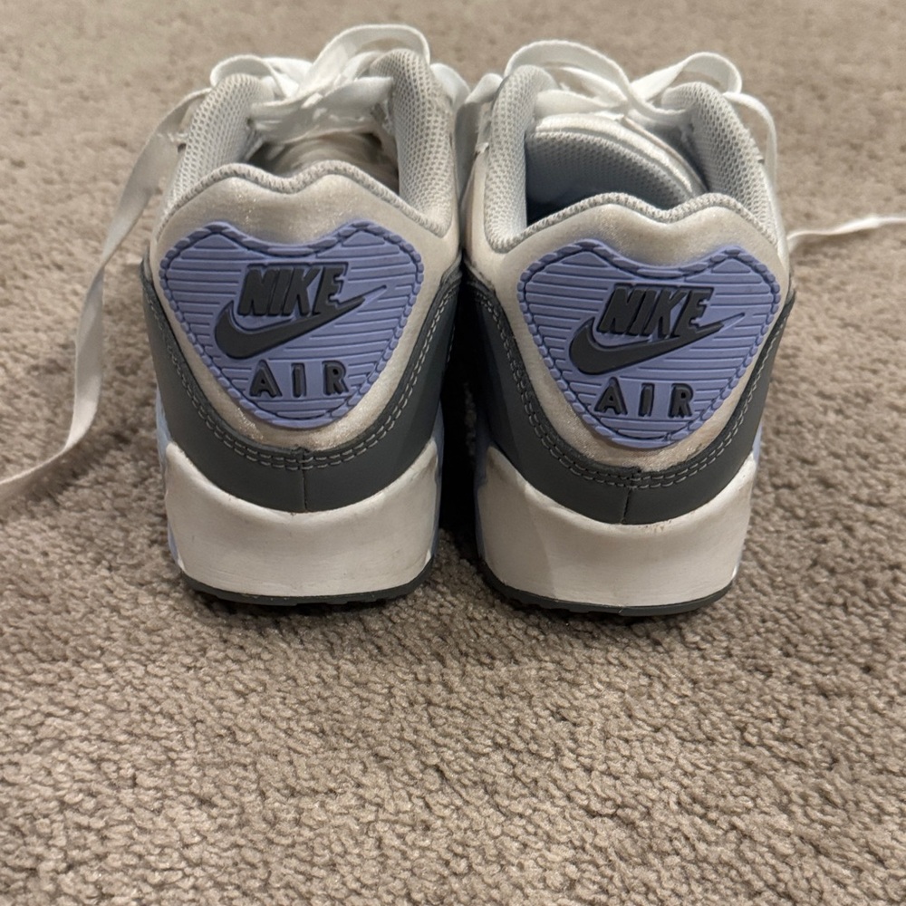 Nike Air Sneakers - Gray, White, and Blue